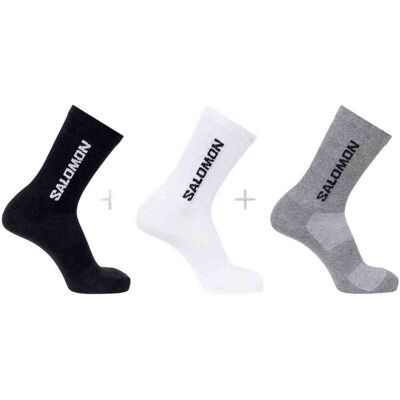 Κάλτσες Salomon EVERYDAY LITE CREW 3-PACK Multicolour Small Κάλτσες Salomon EVERYDAY LITE CREW 3-PACK Multicolour Small