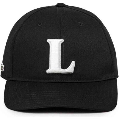 Κασκέτο Lacoste Baseball Cap 3D Bordado Black Large Κασκέτο Lacoste Baseball Cap 3D Bordado Black Large