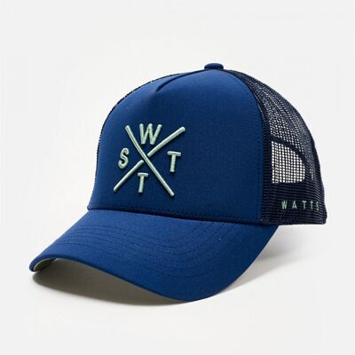 Κασκέτο Watts Casquette truck Μπλέ One Size Κασκέτο Watts Casquette truck Μπλέ One Size