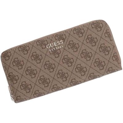 Πορτοφόλι Guess BRENTON SLG MED ZIP SWLG96 48146 Άσπρο One Size Πορτοφόλι Guess BRENTON SLG MED ZIP SWLG96 48146 Άσπρο One Size