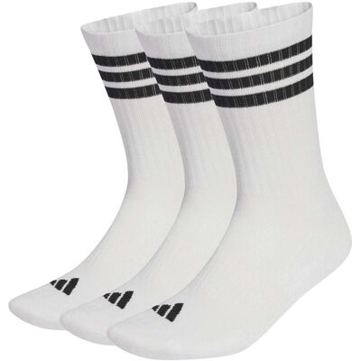 Αθλητικές κάλτσες adidas 3S Ess C Crw 3P Άσπρο 40 / 42 Αθλητικές κάλτσες adidas 3S Ess C Crw 3P Άσπρο 40 / 42