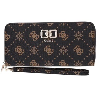 Πορτοφόλι Guess EMELIE LOGO SLG MED SWGP99 28146 Brown One Size Πορτοφόλι Guess EMELIE LOGO SLG MED SWGP99 28146 Brown One Size