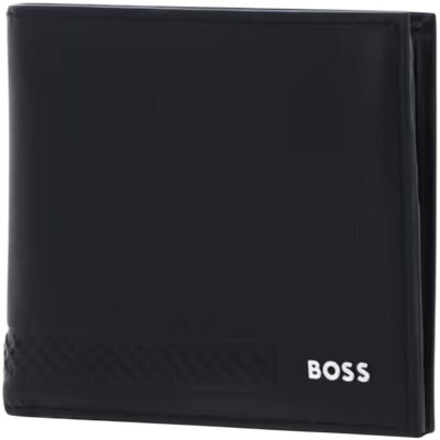 Πορτοφόλι BOSS GB Monogram Wallet 50568415 Black One Size Πορτοφόλι BOSS GB Monogram Wallet 50568415 Black One Size