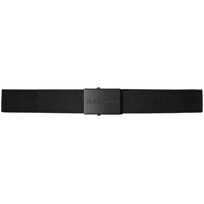 Ζώνη Mammut Logo Belt Black One Size Ζώνη Mammut Logo Belt Black One Size