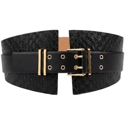 Ζώνη Elisabetta Franchi ct32s67e2-110 Black IT 42 Ζώνη Elisabetta Franchi ct32s67e2-110 Black IT 42