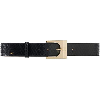 Ζώνη Elisabetta Franchi ct43s67e2-110 Black IT 44 Ζώνη Elisabetta Franchi ct43s67e2-110 Black IT 44