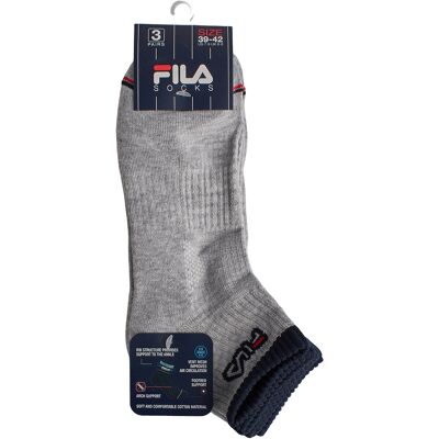 Αθλητικές κάλτσες Fila F2522 Grey 39 / 42 Αθλητικές κάλτσες Fila F2522 Grey 39 / 42