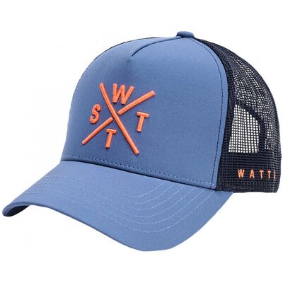 Κασκέτο Watts Casquette truck Μπλέ One Size Κασκέτο Watts Casquette truck Μπλέ One Size