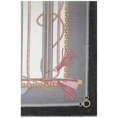 Κασκόλ Liu Jo 2F6072T2745 Black One Size Κασκόλ Liu Jo 2F6072T2745 Black One Size