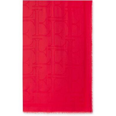 Κασκόλ Elisabetta Franchi SC03F66E2 Red One Size Κασκόλ Elisabetta Franchi SC03F66E2 Red One Size