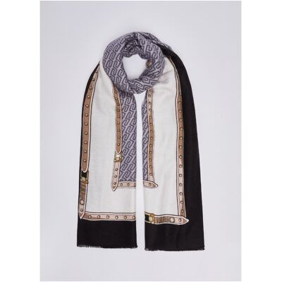 Κασκόλ Liu Jo 2F6066T2738 Black One Size Κασκόλ Liu Jo 2F6066T2738 Black One Size