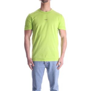 Boss T-shirt με κοντά μανίκια BOSS 50477433 Green Small αρσενικός