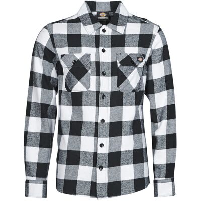 Πουκάμισο με μακριά μανίκια Dickies NEW SACRAMENTO SHIRT BLACK Black Small αρσενικός Πουκάμισο με μακριά μανίκια Dickies NEW SACRAMENTO SHIRT BLACK Black Small αρσενικός
