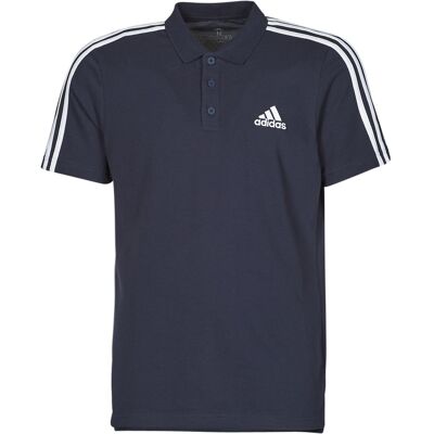 Πόλο με κοντά μανίκια adidas M 3S PQ PS Μπλέ Small αρσενικός Πόλο με κοντά μανίκια adidas M 3S PQ PS Μπλέ Small αρσενικός