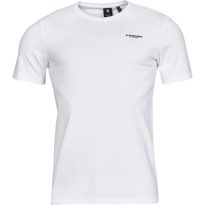 T-shirt με κοντά μανίκια G-Star Raw Slim base r t s\s Άσπρο Extra Large αρσενικός T-shirt με κοντά μανίκια G-Star Raw Slim base r t s\s Άσπρο Extra Large αρσενικός
