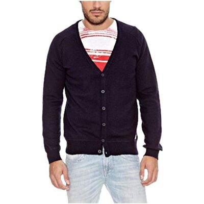 Μπουφάν / Ζακέτες Pepe jeans PM700681 Μπλέ Small αρσενικός Μπουφάν / Ζακέτες Pepe jeans PM700681 Μπλέ Small αρσενικός