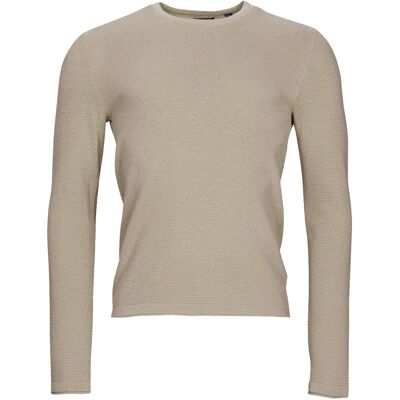 Πουλόβερ Only & Sons ONSPANTER LIFE 12 STRUC CREW KNIT Beige 2X-Large αρσενικός Πουλόβερ Only & Sons ONSPANTER LIFE 12 STRUC CREW KNIT Beige 2X-Large αρσενικός