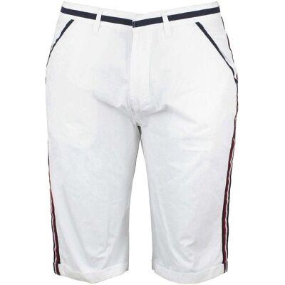 Shorts & Βερμούδες Srk Bermuda homme CLASSI Άσπρο Small αρσενικός Shorts & Βερμούδες Srk Bermuda homme CLASSI Άσπρο Small αρσενικός