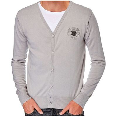 Μπουφάν / Ζακέτες Srk Gilet homme CONNY Grey Large αρσενικός Μπουφάν / Ζακέτες Srk Gilet homme CONNY Grey Large αρσενικός