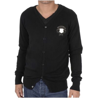 Μπουφάν / Ζακέτες Srk Gilet homme CONNY Black Small αρσενικός Μπουφάν / Ζακέτες Srk Gilet homme CONNY Black Small αρσενικός