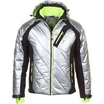 Μπουφάν Peak Mountain Blouson de ski homme CILVER Silver Large αρσενικός Μπουφάν Peak Mountain Blouson de ski homme CILVER Silver Large αρσενικός