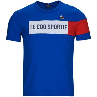 T-shirt με κοντά μανίκια Le Coq Sportif TRI Tee SS N°1 M Μπλέ Small αρσενικός T-shirt με κοντά μανίκια Le Coq Sportif TRI Tee SS N°1 M Μπλέ Small αρσενικός