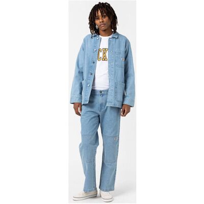 Παντελόνια Dickies Double knee denim pant Μπλέ US 28 / 32 αρσενικός Παντελόνια Dickies Double knee denim pant Μπλέ US 28 / 32 αρσενικός