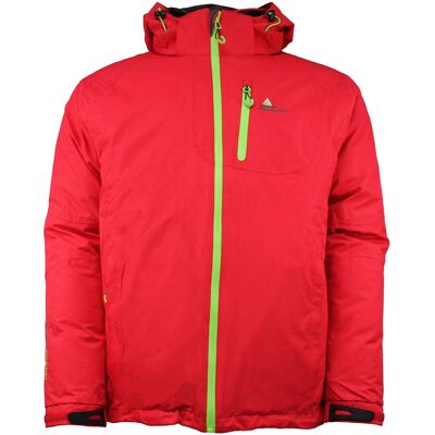 Μπουφάν Peak Mountain Blouson de ski 3 en 1 homme CIXI Red 2X-Large αρσενικός Μπουφάν Peak Mountain Blouson de ski 3 en 1 homme CIXI Red 2X-Large αρσενικός