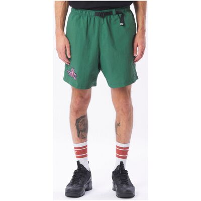 Shorts & Βερμούδες Obey Hang out web belt short Green Small αρσενικός Shorts & Βερμούδες Obey Hang out web belt short Green Small αρσενικός