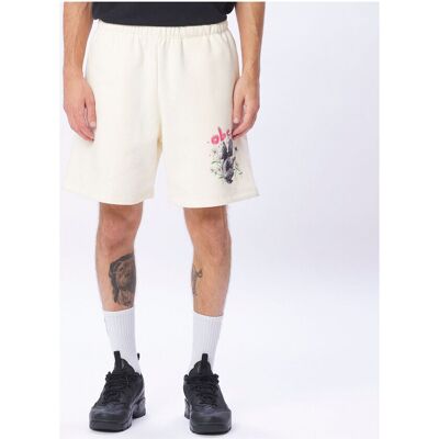Shorts & Βερμούδες Obey Angel garden sweatshort Άσπρο Small αρσενικός Shorts & Βερμούδες Obey Angel garden sweatshort Άσπρο Small αρσενικός