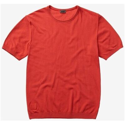 T-shirts & Polos Blauer 23SBLUM01428 Orange Medium αρσενικός T-shirts & Polos Blauer 23SBLUM01428 Orange Medium αρσενικός