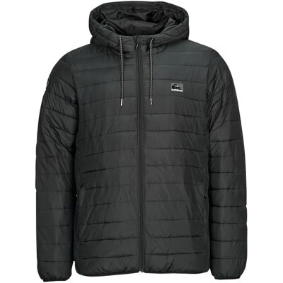 Χοντρό μπουφάν Quiksilver SCALY HOOD Black Large αρσενικός Χοντρό μπουφάν Quiksilver SCALY HOOD Black Large αρσενικός