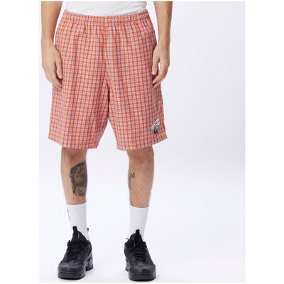 Shorts & Βερμούδες Obey Easy reason plaid short Ροζ Medium αρσενικός Shorts & Βερμούδες Obey Easy reason plaid short Ροζ Medium αρσενικός