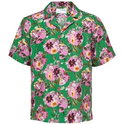 Πουκάμισο με μακριά μανίκια Selected Relax Liam Shirt - Jolly Green Multicolour Large αρσενικός Πουκάμισο με μακριά μανίκια Selected Relax Liam Shirt - Jolly Green Multicolour Large αρσενικός