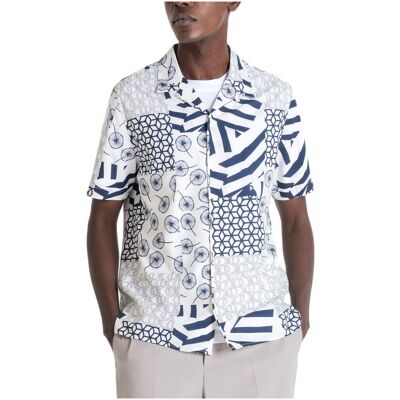 Πουκάμισο με μακριά μανίκια Antony Morato HONOLULU STRAIGHT FIT SHIRT MEN multicolour Extra Large αρσενικός Πουκάμισο με μακριά μανίκια Antony Morato HONOLULU STRAIGHT FIT SHIRT MEN multicolour Extra Large αρσενικός