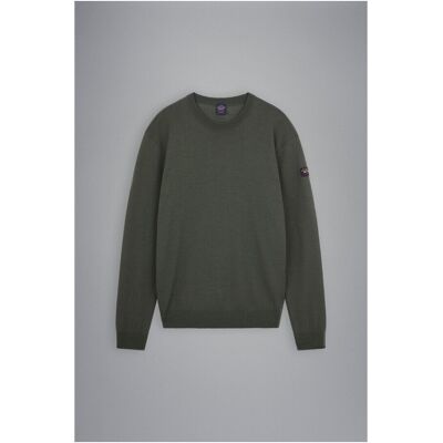 Πουλόβερ Paul & Shark C0P1040 Green Medium αρσενικός Πουλόβερ Paul & Shark C0P1040 Green Medium αρσενικός
