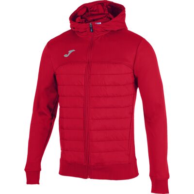 Ζακέτα Joma Berna Hoodie Red 3X-Large αρσενικός Ζακέτα Joma Berna Hoodie Red 3X-Large αρσενικός