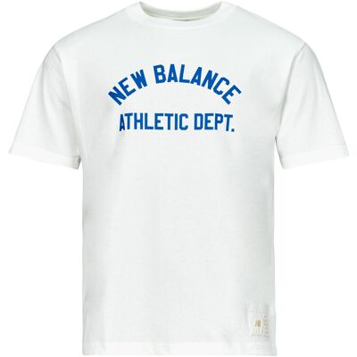 T-shirt με κοντά μανίκια New Balance ATHLETICS DEPT TEE Άσπρο Small αρσενικός T-shirt με κοντά μανίκια New Balance ATHLETICS DEPT TEE Άσπρο Small αρσενικός