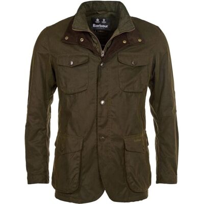 Παλτό Barbour Ogston Waxed Cotton Jacket - Olive Green Large αρσενικός Παλτό Barbour Ogston Waxed Cotton Jacket - Olive Green Large αρσενικός