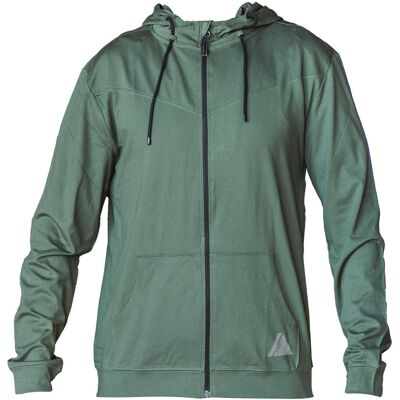 Ζακέτα Joma Indoor Gym Zip-Up Hoodie Green Extra Large αρσενικός Ζακέτα Joma Indoor Gym Zip-Up Hoodie Green Extra Large αρσενικός
