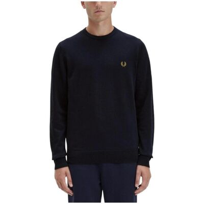 Πουλόβερ Fred Perry K9601 795 Μπλέ Extra Large αρσενικός Πουλόβερ Fred Perry K9601 795 Μπλέ Extra Large αρσενικός