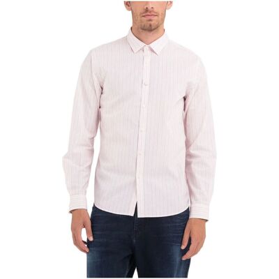 Πουκάμισο με μακριά μανίκια Replay COTTON STRIPED DOBBY SHIRT MEN multicolour Extra Large αρσενικός Πουκάμισο με μακριά μανίκια Replay COTTON STRIPED DOBBY SHIRT MEN multicolour Extra Large αρσενικός