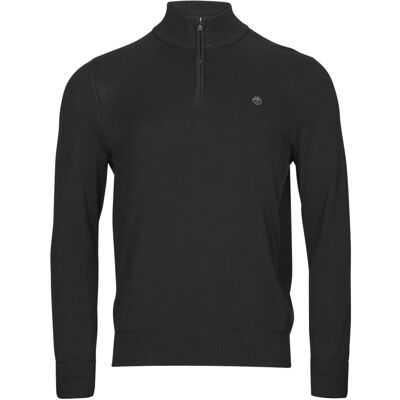 Πουλόβερ Timberland Cotton YD 1/4 Zip Sweater Black 2X-Large αρσενικός Πουλόβερ Timberland Cotton YD 1/4 Zip Sweater Black 2X-Large αρσενικός