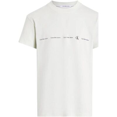 T-shirt με κοντά μανίκια Calvin Klein Jeans J30J324668 CGA Beige Extra Large αρσενικός T-shirt με κοντά μανίκια Calvin Klein Jeans J30J324668 CGA Beige Extra Large αρσενικός
