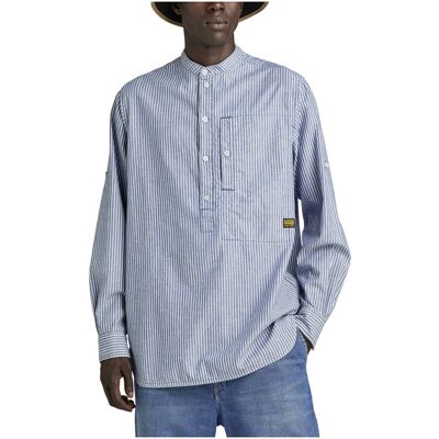 Πουκάμισο με μακριά μανίκια G-Star Raw G4A HALF PLACKET LONGSLEEVE RELAXED FIT SHIRT MEN multicolour Medium αρσενικός Πουκάμισο με μακριά μανίκια G-Star Raw G4A HALF PLACKET LONGSLEEVE RELAXED FIT SHIRT MEN multicolour Medium αρσενικός