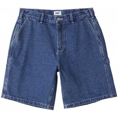 Shorts & Βερμούδες Obey Bigwig denim carpenter short Μπλέ US 29 αρσενικός Shorts & Βερμούδες Obey Bigwig denim carpenter short Μπλέ US 29 αρσενικός