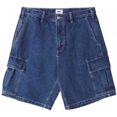 Shorts & Βερμούδες Obey Bigwig baggy denim cargo short Μπλέ US 29 αρσενικός Shorts & Βερμούδες Obey Bigwig baggy denim cargo short Μπλέ US 29 αρσενικός