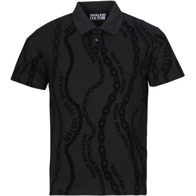 Πόλο με κοντά μανίκια Versace Jeans Couture POLO77GAG6R0 Black Small αρσενικός Πόλο με κοντά μανίκια Versace Jeans Couture POLO77GAG6R0 Black Small αρσενικός
