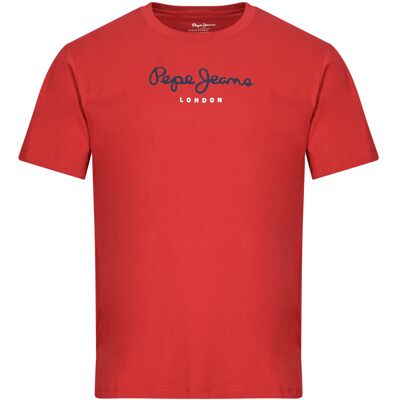 T-shirt με κοντά μανίκια Pepe jeans EGGO N Red Extra Large αρσενικός T-shirt με κοντά μανίκια Pepe jeans EGGO N Red Extra Large αρσενικός