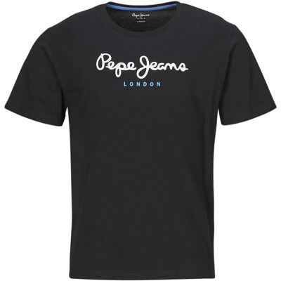 T-shirt με κοντά μανίκια Pepe jeans EGGO N Black 2X-Large αρσενικός T-shirt με κοντά μανίκια Pepe jeans EGGO N Black 2X-Large αρσενικός